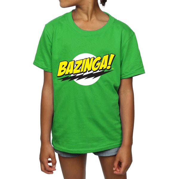 The Big Bang Theory Girls Bazinga Cotton T-Shirt
