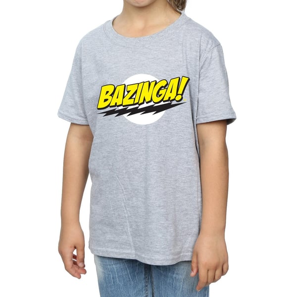 The Big Bang Theory Girls Bazinga Cotton T-Shirt