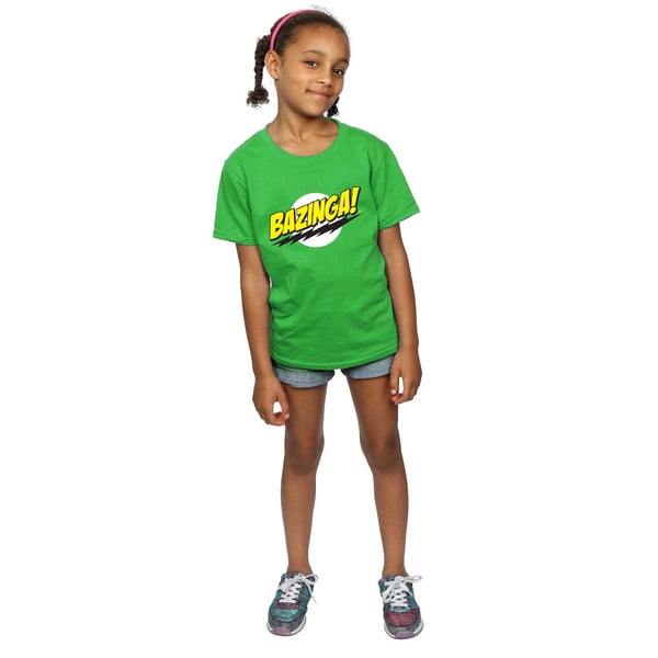 The Big Bang Theory Girls Bazinga Cotton T-Shirt