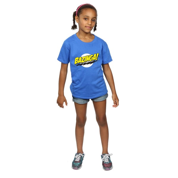 The Big Bang Theory Girls Bazinga Cotton T-Shirt