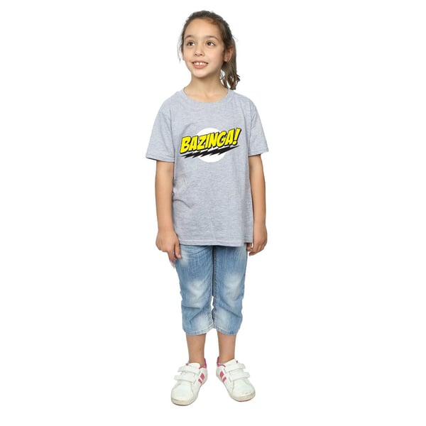 The Big Bang Theory Girls Bazinga Cotton T-Shirt