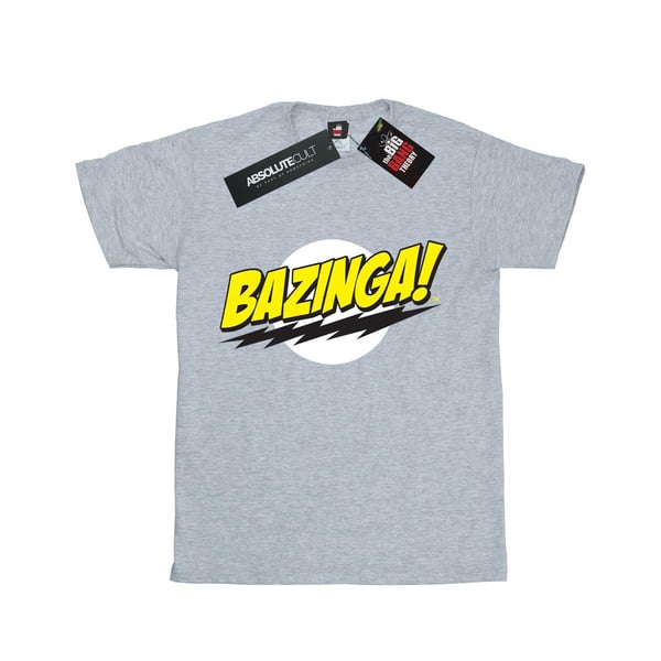 The Big Bang Theory Girls Bazinga Cotton T-Shirt