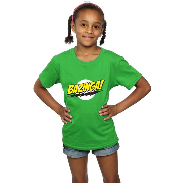 The Big Bang Theory Girls Bazinga Cotton T-Shirt