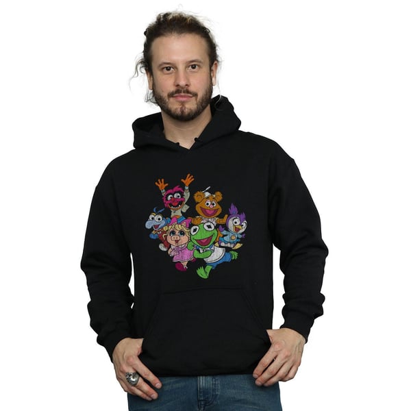 Disney Miesten Muppetit Muppet Babies Väri Ryhmä Huppari