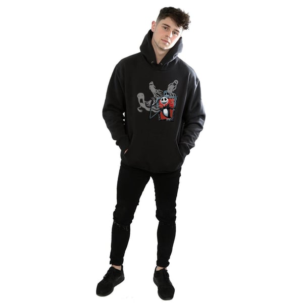 Disney Mens Nightmare Before Christmas Ghosts Of Jack Hoodie