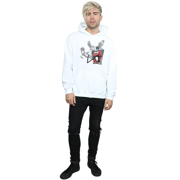 Disney Mens Nightmare Before Christmas Ghosts Of Jack Hoodie