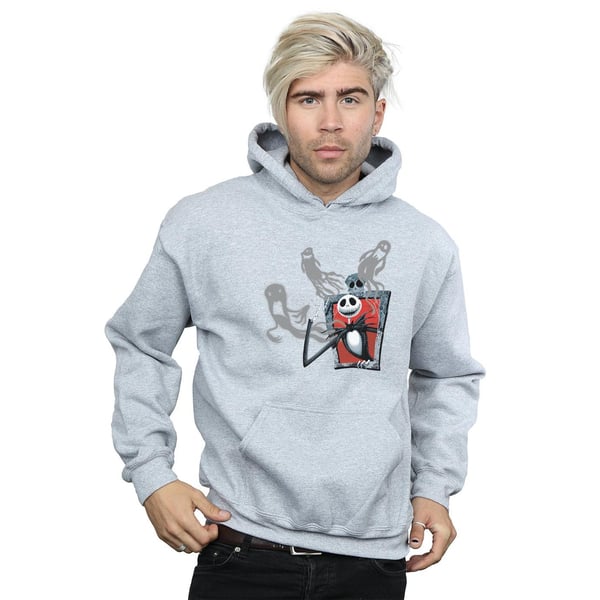 Disney Mens Nightmare Before Christmas Ghosts Of Jack Hoodie