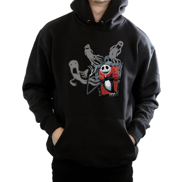 Disney Mens Nightmare Before Christmas Ghosts Of Jack Hoodie