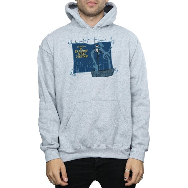 Disney Mens Nightmare Before Christmas Jack And The Well Hoodie