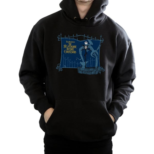 Disney Mens Nightmare Before Christmas Jack And The Well Hoodie