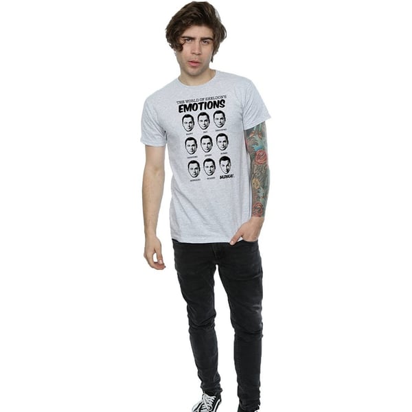 The Big Bang Theory Mens Sheldon Emotions T-Shirt