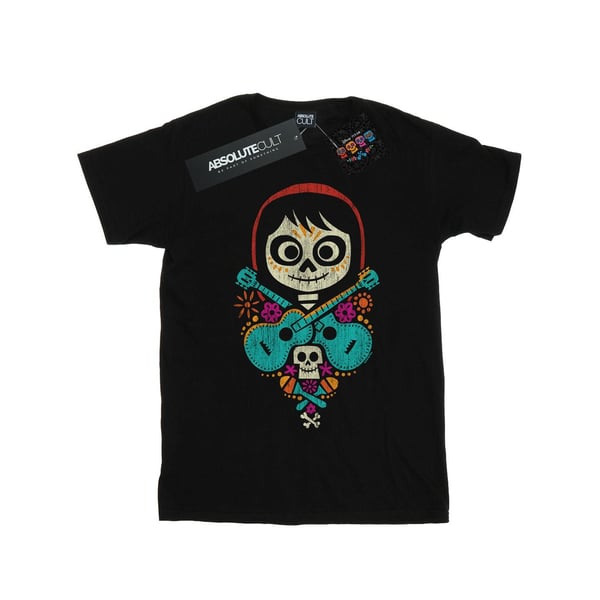 Disney Womens/Ladies Coco Miguel Crossed Guitars Cotton Boyfriend T-Shirt
