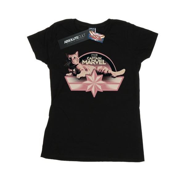 Marvel Womens/Ladies Captain Marvel Chillin Goose Cotton T-Shirt