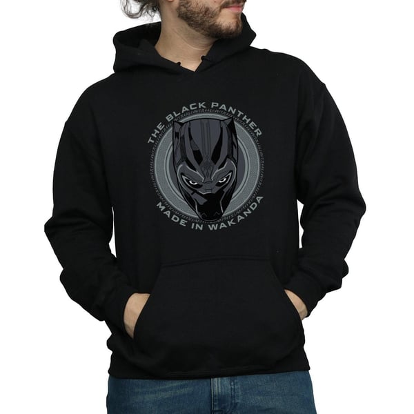 Black Panther Mens Made In Wakanda Cotton Hoodie