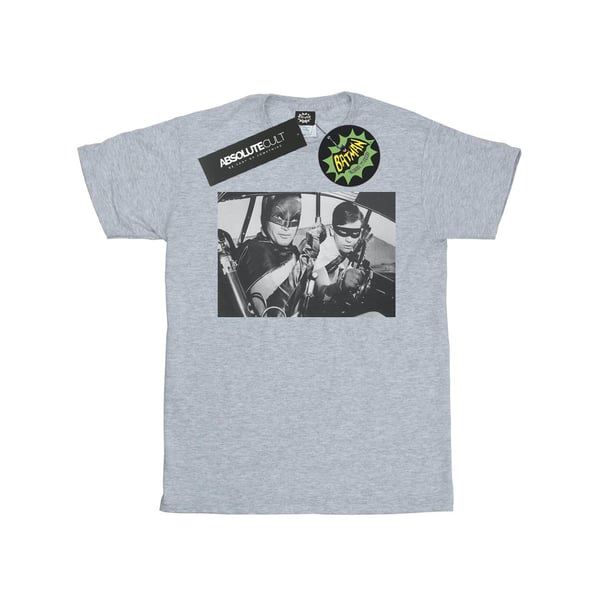 DC Comics Mens Batman TV Series Ready For Action T-Shirt
