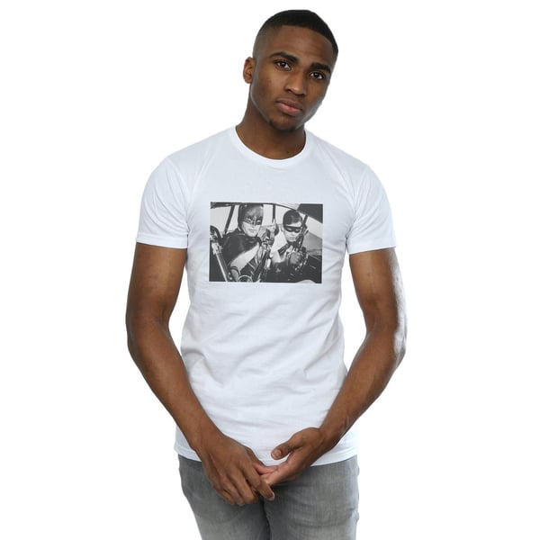 DC Comics Mens Batman TV Series Ready For Action T-Shirt