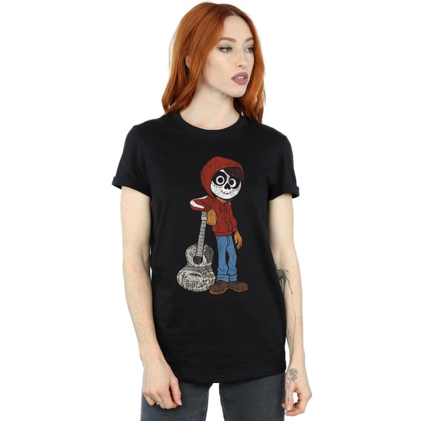 Disney Womens/Ladies Coco Miguel With Guitar Cotton Boyfriend T-Shirt