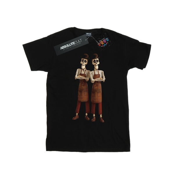 Disney Womens/Ladies Coco Oscar And Felipe Twin Brothers Cotton Boyfriend T-Shirt