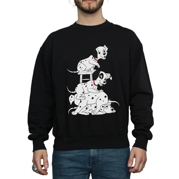 Disney Mens 101 Dalmatians Chair Sweatshirt