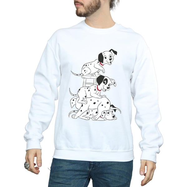 Disney Mens 101 Dalmatians Chair Sweatshirt