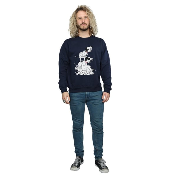Disney Mens 101 Dalmatians Chair Sweatshirt