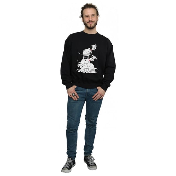 Disney Mens 101 Dalmatians Chair Sweatshirt