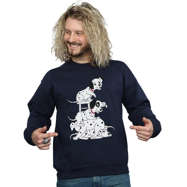 Disney Mens 101 Dalmatians Chair Sweatshirt