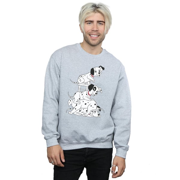 Disney Mens 101 Dalmatians Chair Sweatshirt