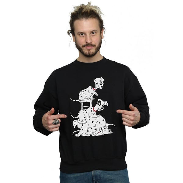Disney Mens 101 Dalmatians Chair Sweatshirt