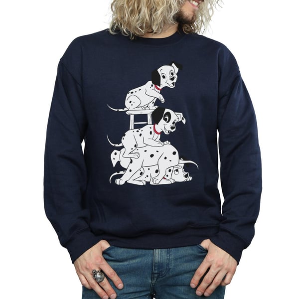 Disney Mens 101 Dalmatians Chair Sweatshirt
