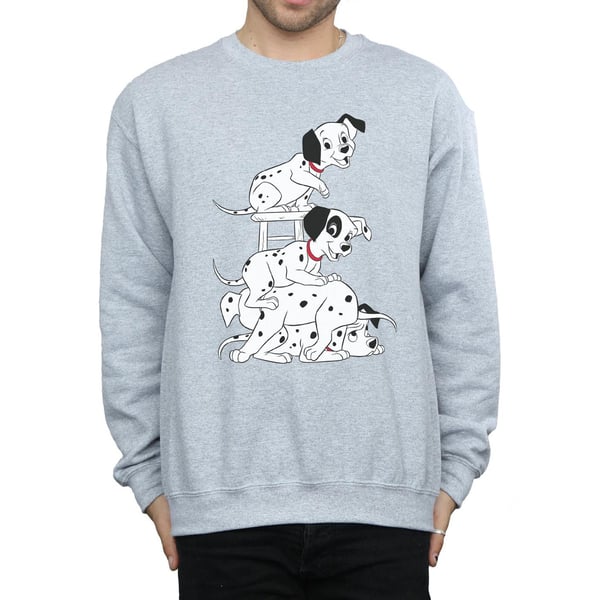 Disney Mens 101 Dalmatians Chair Sweatshirt