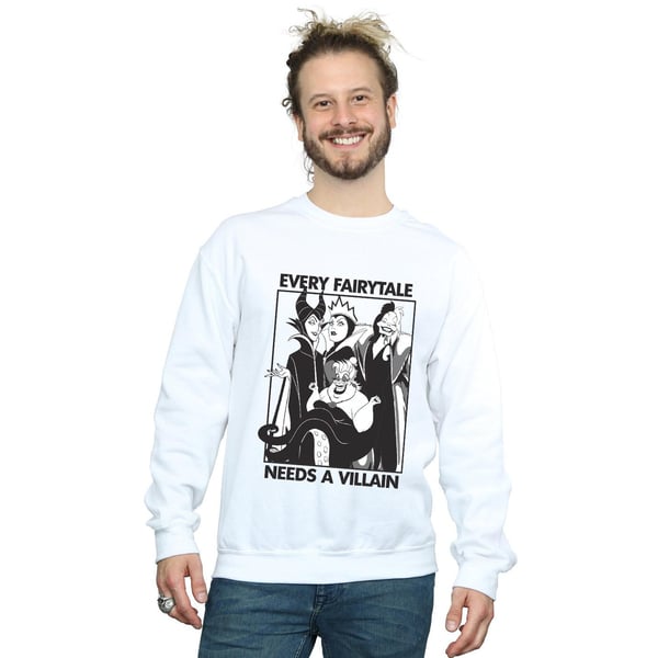 Disney Mens Every Fairy Tale Needs A Villain Sweatshirt