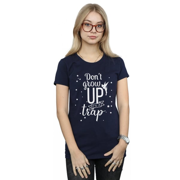 Tinkerbell Womens/Ladies Don´t Grow Up Cotton T-Shirt