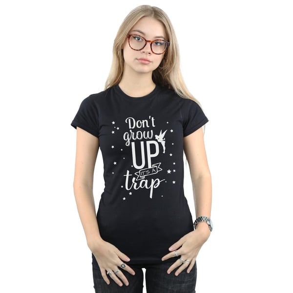 Tinkerbell Womens/Ladies Don´t Grow Up Cotton T-Shirt