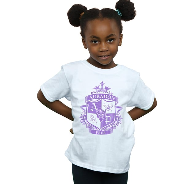 Disney Girls The Descendants Auradon Prep Crest Cotton T-Shirt