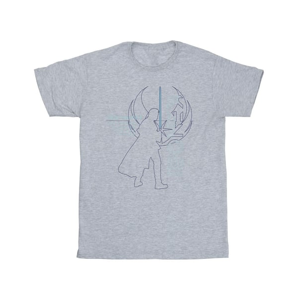 Star Wars Mens Obi-Wan Kenobi Jedi Master Balance T-Shirt