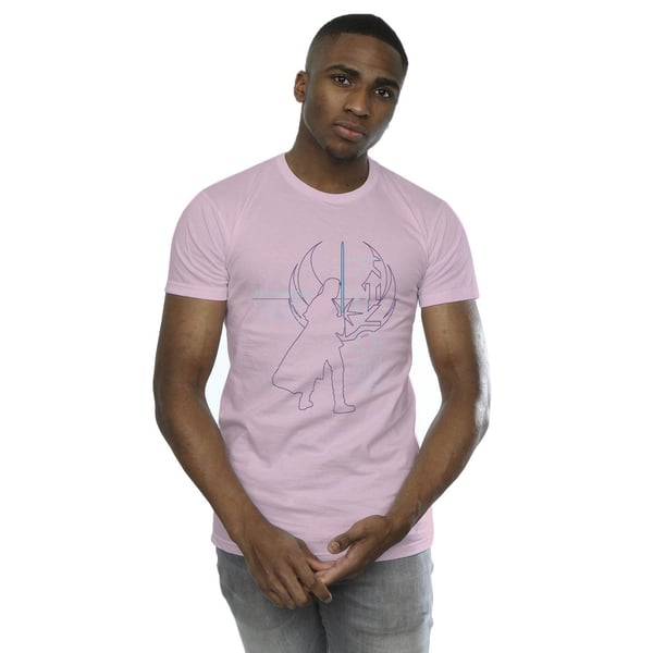 Star Wars Mens Obi-Wan Kenobi Jedi Master Balance T-Shirt
