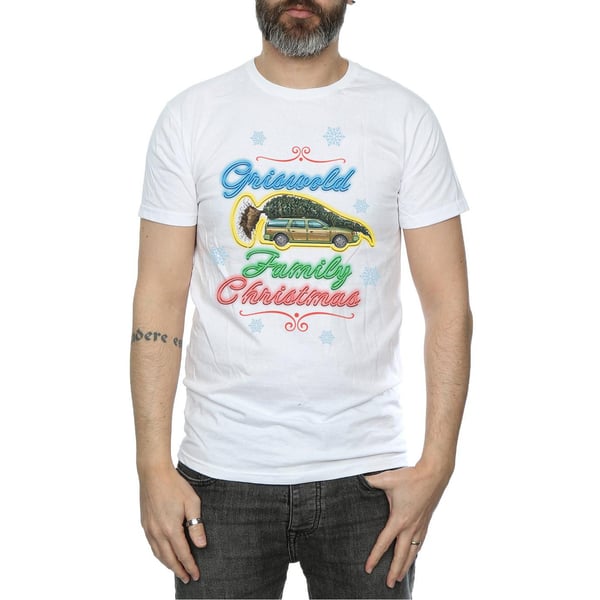 National Lampoon´s Christmas Vacation Mens Griswold Family Cotton T-Shirt