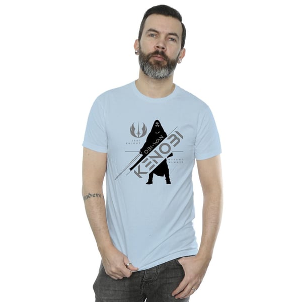Star Wars Mens Obi-Wan Kenobi Jedi Knight T-Shirt