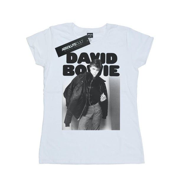 David Bowie naisten/naisten takkikuva puuvillainen T-paita