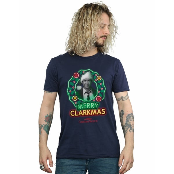 National Lampoon´s Christmas Vacation Mens Merry Clarkmas Clark Griswold T-Shirt