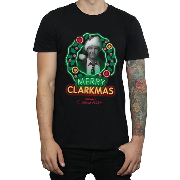 National Lampoon´s Christmas Vacation Mens Merry Clarkmas Clark Griswold T-Shirt