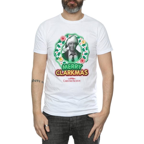 National Lampoon´s Christmas Vacation Mens Merry Clarkmas Clark Griswold T-Shirt