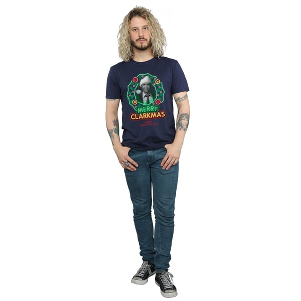 National Lampoon´s Christmas Vacation Mens Merry Clarkmas Clark Griswold T-Shirt