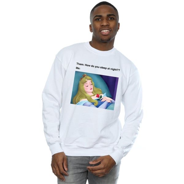 Disney Mens Sleeping Beauty Meme Sweatshirt
