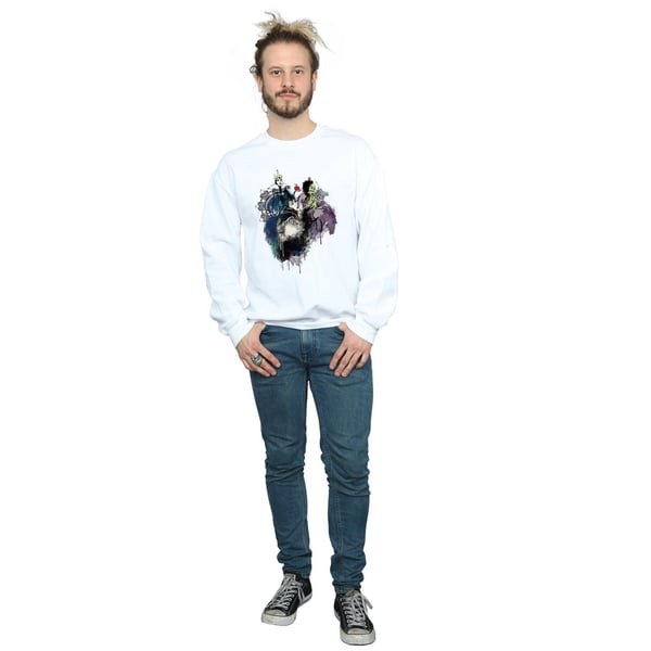 Disney Mens Villains Sketch Sweatshirt
