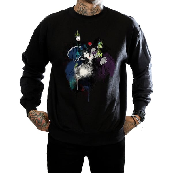 Disney Mens Villains Sketch Sweatshirt