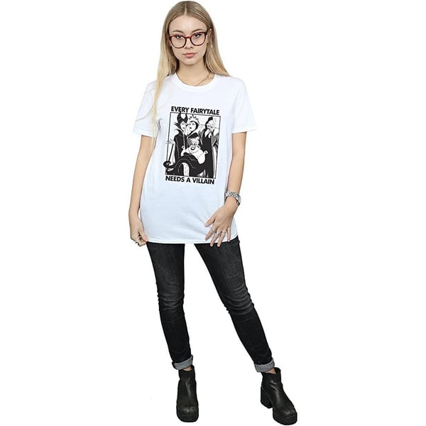 Disney Womens/Ladies Every Fairy Tale Needs A Villain Cotton T-Shirt