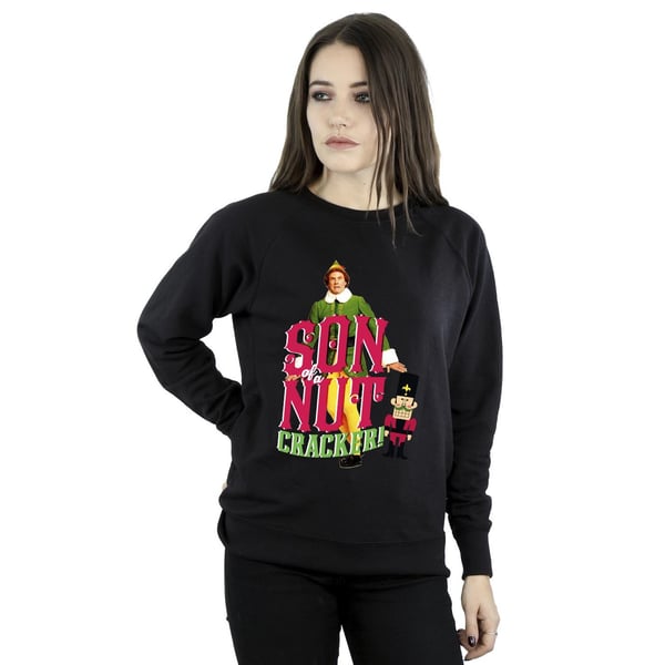 Elf Womens/Ladies Son Of A Nutcracker Sweatshirt