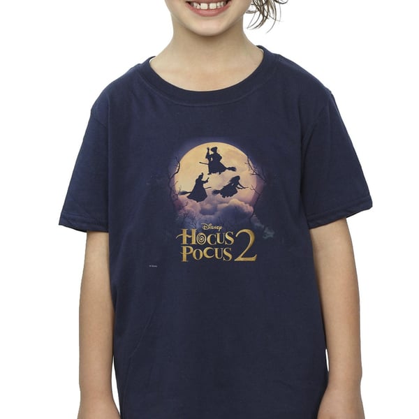 Disney Girls Hocus Pocus Witches Flying Cotton T-Shirt